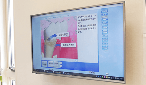 千葉市緑区高田町・たかだの森歯科・説明用ツール